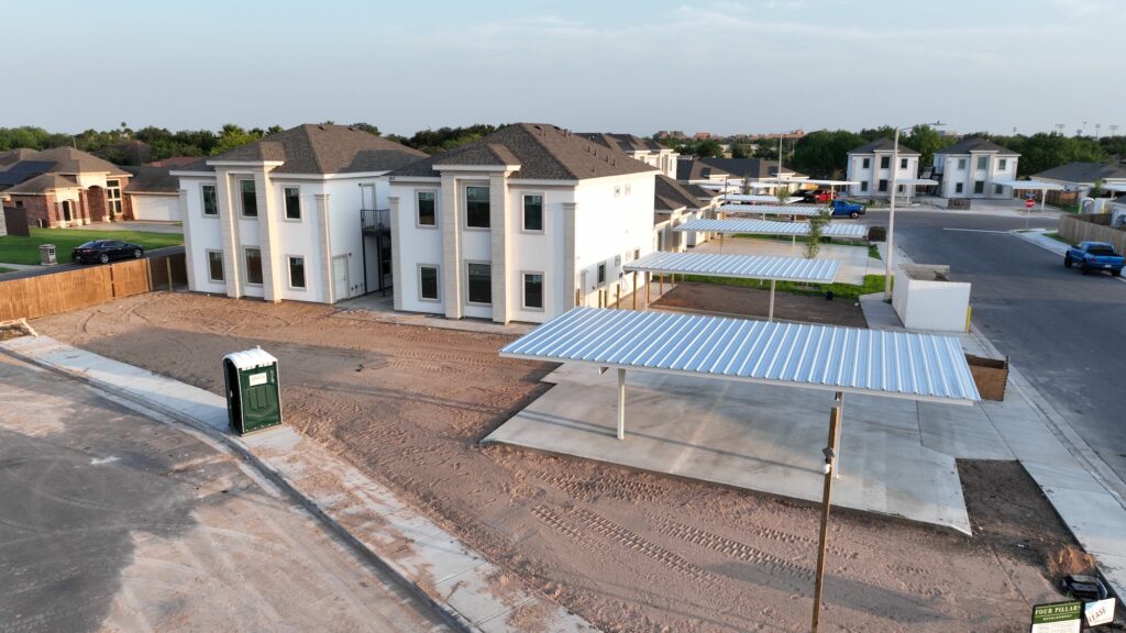 view of homes in sugar mills subdivision in edinbur, near utrgv